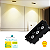Spot de Embutir Focco Antiofuscante 3 Leds 6W 2700K 480lm Preto - Gaya - Imagem 2