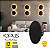 Arandela LED Eclipse 12W 3000K 1100lm Preta - Opus - Imagem 2