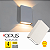 Arandela LED Double 4W 3000K 230lm - Opus - Imagem 2