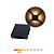 Arandela LED Slim 4 Fachos Ajustáveis 6w 3000K 360lm Preto - Pix - Imagem 1