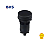 Botão Pulsante Preto 1NA+1NF - BHS EA125 - Imagem 2