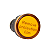 Sinaleiro 22mm com LED 220V Amarelo - Lukma - Imagem 1