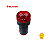 Sinaleiro 22mm com LED Sirene Vermelho 220V - Elitek - Imagem 1