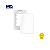 Placa Cega 4x2 + Suporte Linha B3 Branca - Margirius - Imagem 1