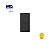 Placa Cega para Condulete 3/4 Preta – Linha Sleek - MarGirius - Imagem 1