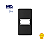Placa para Condulete 1" 1 Posto Preta – Linha Sleek - MarGirius - Imagem 1