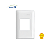 Placa 4x2 2P Juntos com Suporte - Linha Simon 19/20 - Imagem 1
