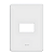 Placa 4x2 1P Horizontal com Suporte - Linha Simon 20/19 - Imagem 1