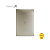 Placa 4x2 Cega Champagne - Linha Simon 35/30 - Imagem 5