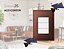 Placa 4x2 Cega Aço Corten - Linha Simon 35/30 - Imagem 2