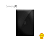 Placa 4x2 Cega Preto Brilhante - Linha Simon 35/30 - Imagem 1