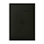 Placa 4x2 Cega Preto Fosco - Linha Simon 35/30 - Imagem 1