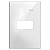 Placa 4x2 1 Posto Horizontal Branca - Linha Simon 35/30 - Imagem 1