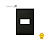 Placa 4x2 1 Posto Preto Fosco - Linha Simon 35/30 - Imagem 1