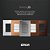 Placa 4x2 1 Posto Tabaco - Linha Simon 35/30 - Imagem 3