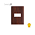 Placa 4x2 1 Posto Tabaco - Linha Simon 35/30 - Imagem 1