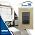 Placa 4x4 3+3 Postos Champagne - Linha Simon 35/30 - Imagem 3