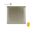Placa 4x4 Cega Champagne - Linha Simon 35/30 - Imagem 5