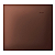 Placa 4x4 Cega Aço Corten - Linha Simon 35/30 - Imagem 1