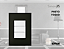 Placa 4x4 Cega Preto Fosco - Linha Simon 35/30 - Imagem 3