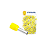 Terminal Tubular Pré-Isolado Ilhós Amarelo 6mm² Condutor 12mm Pacote com 100 Unidades - Penzel - Imagem 2