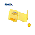 Terminal Conector de Derivação Emenda de Fios 4-6mm² Amarelo Unidade - Penzel - Imagem 1