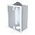 Caixa de Sobrepor BL'aqua IP54 Branca - Blux - Imagem 1