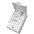 Placa para 2 Módulos BL'aqua IP54 - Blux - Imagem 1