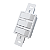 Interruptor Triplo Simples Sem Placa para Conduletes - Blux - Imagem 1