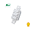 Interruptor Triplo Simples Sem Placa para Conduletes - Blux - Imagem 2