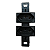 Tomada Dupla 2P+T 10A Preta Sem Placa para Conduletes - Blux - Imagem 1