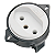 Tomada para Piso 2P+T 10A Branca Sem Placa - Blux - Imagem 1