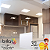 Painel LED Quadrado de Embutir 32W 6500K 2360lm Bivolt - Brilia - Imagem 5