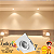Spot LED Quadrado de Embutir PAR20 7W 2700K 600lm Bivolt Direcionável - Brilia - Imagem 2
