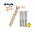 Kit Barramento de Cobre Trifásico VOLT 160 36 Polos 160A + Neutro, Terra e Trilhos DIN VB16036 – Brum - Imagem 3