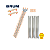 Kit Barramento de Cobre Trifásico VOLT 160 48 Polos 160A + Neutro, Terra e Trilhos DIN VB16048 – Brum - Imagem 3