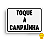 Placa Indicativa de PVC 20x15 "TOQUE A CAMPAINHA" – Centurião - Imagem 1