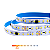 Fita LED Digital Sequencial Programável 10m 10W/m 3000K 720lm/m 120LEDs/m 24V - Opus - Imagem 1