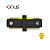 Conector I para Trilho Eletrificado Preto - Opus - Imagem 1