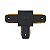 Conector T para Trilho Eletrificado Preto - Opus - Imagem 1
