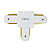 Conector T para Trilho Eletrificado Branco - Opus - Imagem 1