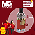 Chave Interruptor Pushbutton CS390 Unipolar NF - Vermelho - MarGirius - Imagem 2
