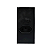 Conjunto para Aparelhos/Móveis com Interruptor Paralelo 100W e Tomada 2P+T 20A - Ebony – Linha Sleek - Margirius - Imagem 1