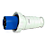 Plugue Industrial 63A 3P+T 220V Azul IP67 – Elitek - Imagem 1