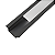 Perfil de Embutir Wood 28x11 - 1 Metro - Preto – Usina Design - Imagem 1