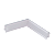 Junção de Parede/Teto para Perfil de Embutir Wood - Branco – Usina Design - Imagem 1