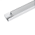 Perfil de Sobrepor Wood 17x10 - 2 Metros - Branco – Usina Design - Imagem 1