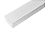 Perfil de Sobrepor Garbo 23x17 - 2 Metros - Branco – Usina Design - Imagem 1