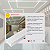 Perfil de Sobrepor Garbo 23x17 - 3 Metros - Branco – Usina Design - Imagem 2