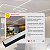 Perfil de Sobrepor Polo 32x32 - 3 Metros - Preto – Usina Design - Imagem 2